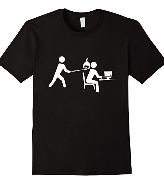 Funny Gift Tshirt for Sysadmin, Tech Support, Nerds & Geeks