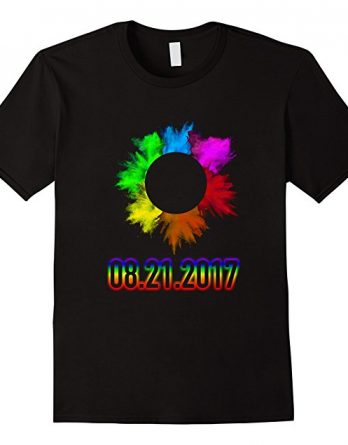 Total Solar Eclipse Summer August 21 2017 Colorful T Shirt