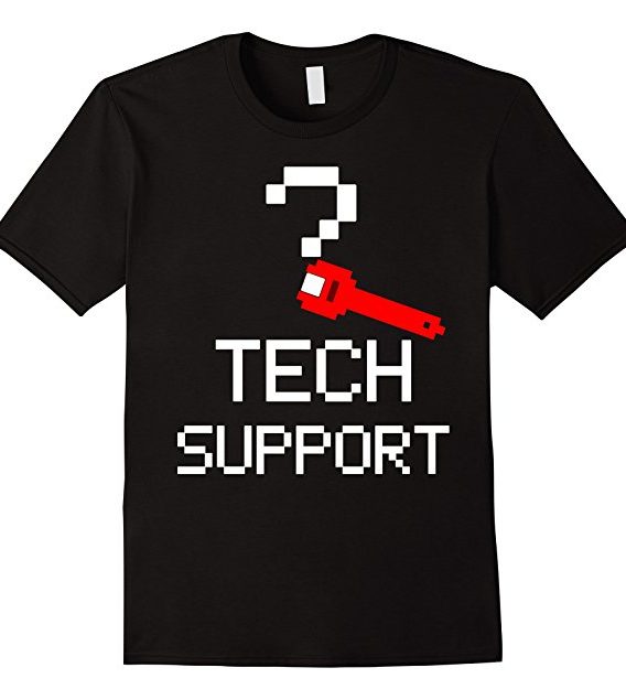 Tech Support Helpdesk T-Shirt -Hotline Helpdesk Gift Tshirt