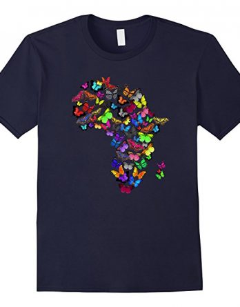 Cool Mama Africa Butterfly Style Tshirt, Africans Gift Shirt