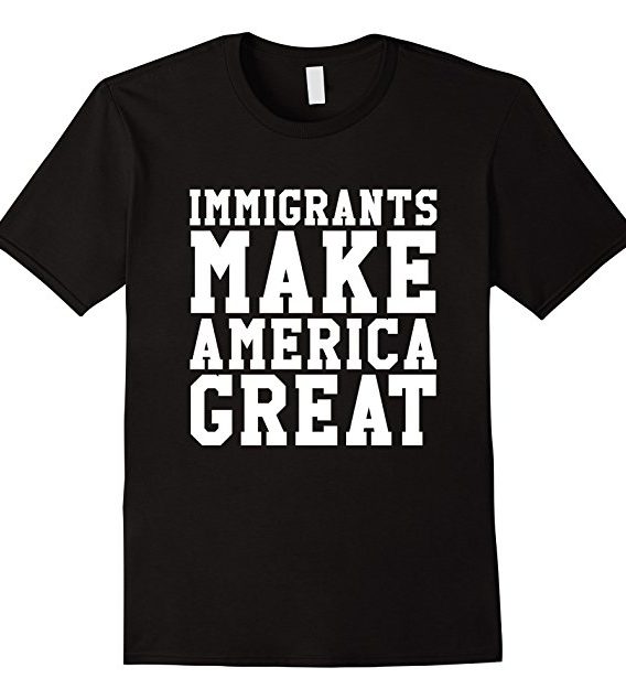 Immigrants make america great Tshirt, I love usa shirt