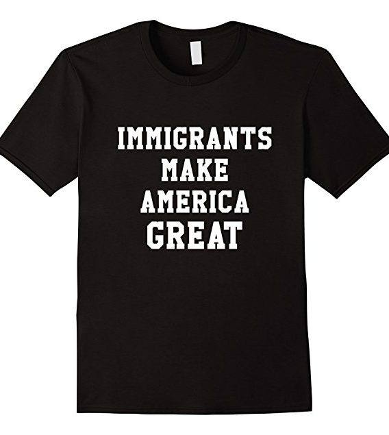 Immigrants make america great Tshirt, I love usa shirt