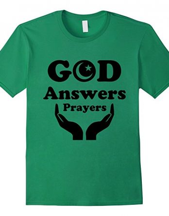 God Answers Prayers T-shirt, Muslim Gift for Eid Shirt