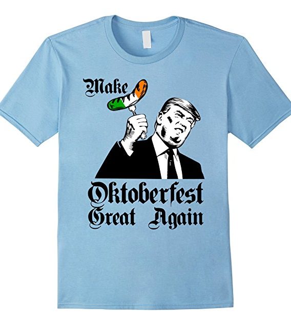 Make Oktoberfest Great Again shirt, Sausage Irish Flag Shirt