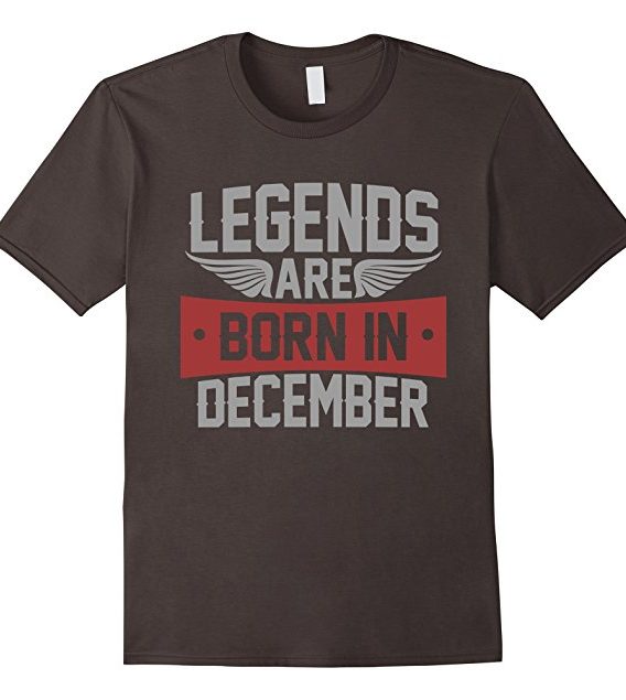 Legends Are Born in December T-shirt, Birthday Gift T Shirt